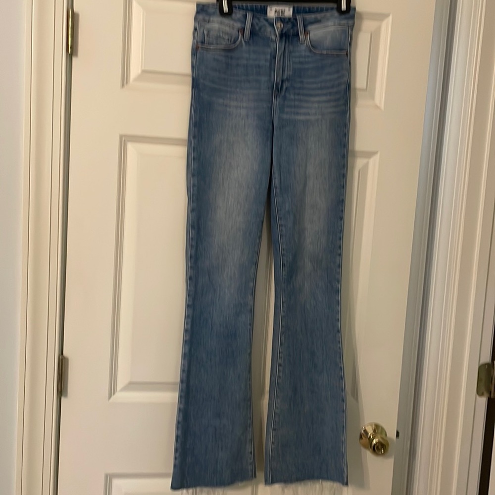 Paige Denim high rise flare jeans size 26